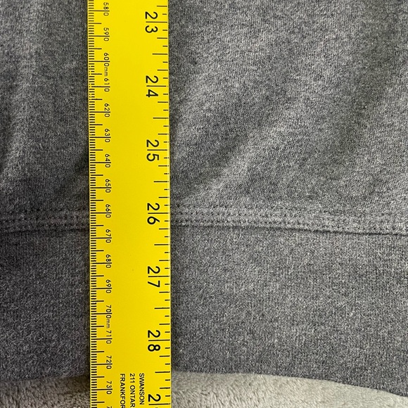 Nike Swoosh Grey Crewneck Sweatshirt Mens XL Embroidered Logo - Picture 7 of 14